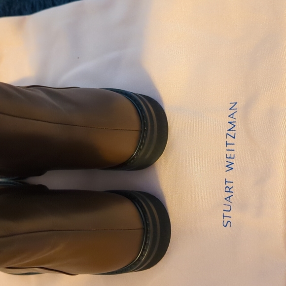 Stuart Weitzman Donna-to-the-Knee Boots Expresso 10B - Picture 7 of 10